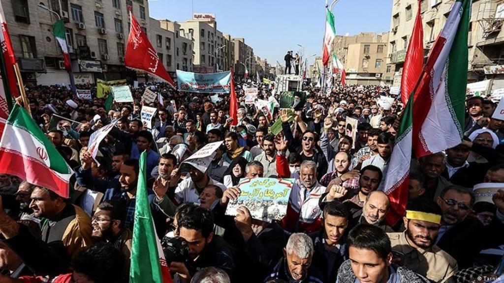 Regime-Anhänger demonstrieren für Revolutionsführer Khamenei; Foto: Regime-Anhänger demonstrieren für Revolutionsführer Khamenei; Foto: