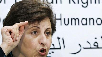 Die iranische Menschenrechtsaktivistin, Anwältin und Friedensnobelpreisträgerin Shirin Ebadi, Foto: Reuters